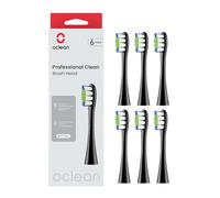 Oclean - Testine Ricambio Spazzolini Professional Clean 6pz-black OCLEAN