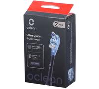 Oclean Ultra Clean Black Testine Ricambio 2pezzi 1 pz Spazzolino da de