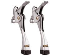 Ocnvlia Fermaporta con punta in gomma, confezione da 2 pezzi, altezza regolabile e supporto per porta da 10 cm