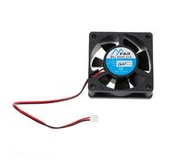 Ocobudbxw 60mm × 60mm × 20mm DC 12V 2-Pin Cooler Brushless Axial PC CPU Case Ventola di Raffreddamento 6020