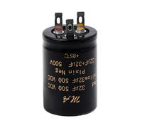 Ocobudbxw Condensatori Elettrolitici 100 + 100, 50 + 50, 32 + 32 uf, 500 V per Doppio Amplificatore Audio