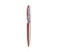 Ocobudbxw Penne a Luxury 1.0mm Metal Bling Paillettes Penna a Signature Penne per Scrittura Inchiostro Nero Scuola Cancelleria per Ufficio Regalo