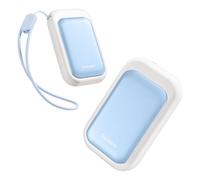 OCOOPA AI Scaldamani Magnetici Ricaricabili Confezione da 2, 5000mAh Ultra-Sottile Scaldamani Elettrico, Regalo Donna Uomo per Natale Compleanno Accessorio Invernale, UT4 Young