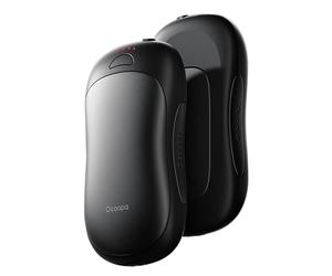 OCOOPA Scaldamani Elettrico Portatile, Scaldino Ricaricabile Powerbank 10000mAh, USB Riutilizzabile Riscaldatore, 4 Livelli di Calore, Regalo Tecnologico per Uomini Adatto a Golf, Caccia, Campeggio