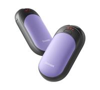 OCOOPA Scaldamani Ricaricabile 2 Pack, Riscaldatore Magnetico Elettrico Portatile 5000mAh, Tascabile, Ultra Leggero e Sottile, 3 Livelli di Calore fino 53°C, Perfetto per Campeggio, Raynauds, UT3 Lite
