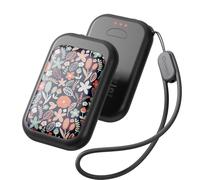 OCOOPA Scaldamani Ricaricabile,Scaldamani Magnetico 5000mAh,Impermeabile,Riutilizzabile Elettrico Portatile Scaldamani USB,Certificato UL,3 livelli di calore,Regali tecnologici per e all'Aperto