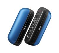 OCOOPA Scaldamani Ricaricabili 2 in 1, Scaldamani Elettrico Magnetico 5200mAh, Scaldamani Tascabili, 3 Livelli di Riscaldamento Fino a 52 ℃, Regali da Campeggio per la Pesca per Uomo, UT2s Mini