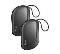 OCOOPA Scaldamani Ricaricabili 2 Pezzi, Design Ispirato A Un Pettine, Portatile Scalda Mani USB Elettrico 4000mAh, Ultrasottile 1,5 cm,Per Guanti e Tasche, Regalo Di Natale Perfetto Per Donna,UT5 Sway