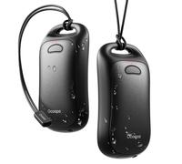 OCOOPA Scaldamani ricaricabili 2 pezzi magnetici,IP45 resistenti all'acqua, scaldamani elettrici 6000 mAh, calore 18 ore, riscaldatore tascabile portatile, regali per esterni, golf, campeggio, Urban