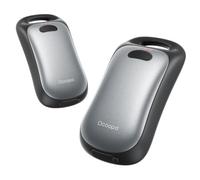 OCOOPA Scaldamani ricaricabili 2 pezzi magnetici,IP45 resistenti all'acqua, scaldamani elettrici 6000 mAh, calore 18 ore, riscaldatore tascabile portatile, regali per esterni, golf, campeggio, Urban