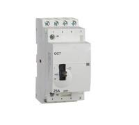 OCT-25M 3P 16A/25A AC Manuale Operatore Protezione 400V 50/60Hz Contattare Forma 3NO DIN Guida Modulare 1Pcs (OCT-25M-16A-3NO)