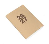 OCTÀGON DESIGN | 2026-2027 Big Monthly Planner PLUS | Planner mensile accademico | 12 mesi; agosto 2026 - luglio 2027 | 2 Pagine per appunti tra mesi | Big (21 x 29,7 cm) | Camel.