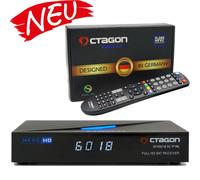 Octagon Ricevitore Satellitare SFX6018 S2 + IP Wl HD DVB-S2 E2 Linux Smart TV OS