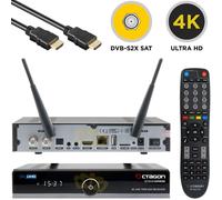 Octagon SF8008 4K Twin Supreme UHD E2 2xDVB-S2X Linux Pvr Sat Ricevitore CON 2