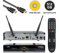 Octagon SF8008 4K Twin Supreme V3 UHD E2 2xDVB-S2X Pvr Twin Sat Ricevitore 500GB
