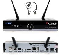 Octagon SF8008 V3 Supreme UHD 4K Ricevitore Combo DVB-S2X MS & DVB-C/T2, E2, M.2, Dual WiFi 256GB SSD