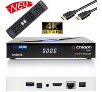 Octagon SPIRIT 4K UHD HDR10+ Dual WiFi LAN Bluetooth HDMI Android9 Ricevitore IP