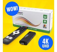 Octagon Spirit Nano 4K UHD Android TV Box WLAN Bluetooth 5.1 HDR10+ TV IP