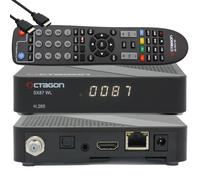OCTAGON SX87 WL HD S2+IP Ricevitore IPTV, Tedesco + Lista TiVu Sat, 150Mbit WLAN