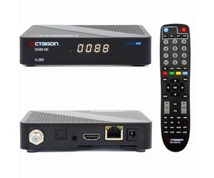Octagon SX88 SE V2 HD S2+ IP Linux ricevitore satellitare con funzione di registrazione PVR, HDTV DVB-S2 satellite TV Box, LAN, Unicable, Mediathek, YouTube, Internet Radio, Multistream, scansione