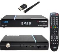 ►OCTAGON SX88 V2 4K UHD S2+IP 1xDVB-S2 E2 Linux Sat Ricevitore + 600Mbit WLAN