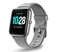 OCTANDRA Move VeryFitPro Smart Watch HR Cardiofrequenzimetro IP68, impermeabile, per attività fisiche, contapassi, pedometro, allenamento, corsa, fitness, orologio per uomini e donne (ID205L) (grigio)