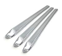 OctBird 3 Pezzi Leva per Pneumatici, 30 cm Leve Smontagomme Moto, Cacciagomme Super Resistente Spessore 6mm, Leve per Pneumatici in Acciaio per Moto Bicicletta Auto Scooter (Argento)