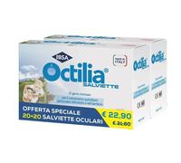 Octilia Salviette Pulizia Occhi Bipack 20+20 Garze Monouso Detergenti