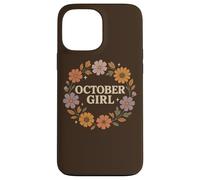 October Girl Cosmos Calendula Nascita Fiore Autunno Corona Custodia per iPhone 13 Pro Max