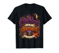 October Is My Birthday Yes The Whole Month Halloween Witch Maglietta