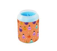 October Pozione magica galleggiante colorata portatile per animali domestici con spazzola in silicone per piedi morbidi forniture per la toelettatura di cani di piccola taglia media e razze di gatti