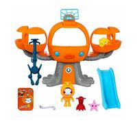 Octonauts 61123 Above and Beyond, set da gioco con Octopod, 6 pezzi, tra cui Deep Sea Captain Barnacles e Net Launcher, multicolore, set