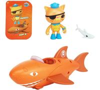 Octonauts Above & Beyond, Veicolo Giocattolo Deluxe E Figura, Kwazii E Gup B