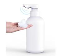 Octonyluck Dispenser Sapone Automatico Schiuma, Dispenser Sapone Bagno Automatico con Sensore Infrarossi, USB Ricaricabile Dosatore Sapone Cucina, Porta Sapone Bagno con Etichetta Impermeabile, 420 ml