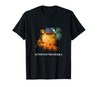 OCTOPATH Traveler 0 - Octopuff Pixel Maglietta