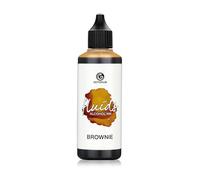 Octopus 100 ml Fluids Alcohol Ink BROWNIE, inchiostro ad alcool per Fluid Art, argilla polimerica e Resin Art, marrone
