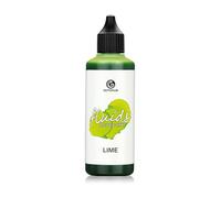 Octopus 100 ml Fluids Alcohol Ink LIME, inchiostro ad alcool per Fluid Art, argilla polimerica e Resin Art, verde