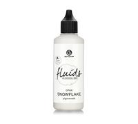 Octopus 100 ml Fluids Alcohol Ink SNOWFLAKE, inchiostro ad alcool per Fluid Art, argilla polimerica e Resin Art, bianco, white, blanco