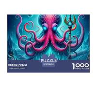 Octopus 1000 Pezzi-Puzzle Puzzle Adulti Impegnativo E Difficile Per Straordinario Regalo Per Amore E Amico 38x26cm/1000pcs