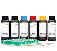 Octopus 6x 100ml di inchiostro per stampante Fluids compatibile con le cartucce per stampante Canon PGI-570, CLI-571 per Pixma MG 7700, MG 7750, MG 7751, MG 7752, MG 7753, TS 8050, TS 8051, TS 8052