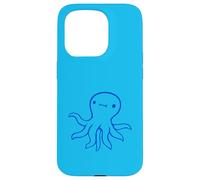 Octopus Angel Heaven Holy Halo Sweet Happy Carino cartone animato divertente Custodia per iPhone 15 Pro