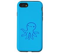 Octopus Angel Heaven Holy Halo Sweet Happy Carino cartone animato divertente Custodia per iPhone SE (2020) / 7 / 8