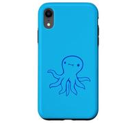 Octopus Angel Heaven Holy Halo Sweet Happy Carino cartone animato divertente Custodia per iPhone XR