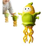 Octopus Baby Toy - Toktopus di danza a forma di mais | Movimento interattivo giocattolo educativo per ragazze indoor asilo camera da letto viaggi compleanno bagno presepe doccia Fe