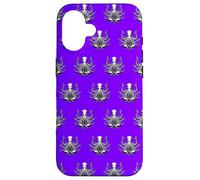 Octopus consapevole in posa di loto - Yoga Mudra Tentacle Custodia per iPhone 16