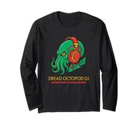 Octopus DJ - Reggae Beats Cosmic Echoes Musica Arte Maglia a Manica