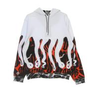 Octopus - Felpa con cappuccio Halftone Bianca - - Sweatshirts & Hoodies - Uomo - Multicolore - S