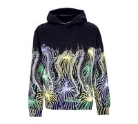 Octopus - Felpa nera con Fuochi dArtificio e Tentacoli - - Sweatshirts & Hoodies - Uomo - Multicolore - M