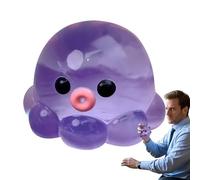 Octopus Fidget Toy - Sensory Stress Relief Squishy Toy | Soft Silicone with Textured Tentacles, Handheld Manipulative Gadget for , Focus Enhancement, and Home