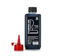 Octopus Fluids inchiostro da stampa, inchiostro ricaricabile per tamponi da stampa e macchine automatiche per timbri, inchiostro da stampa da 1000ml, nero senza olio
